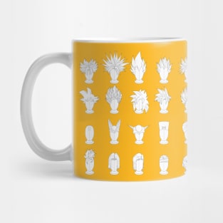 DBZ Hair Styles Mug